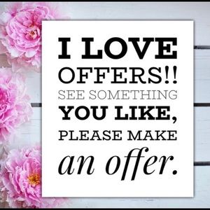 Closet clean out!!  Please make an offer.